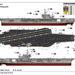 Best Pirce 🤩 USS Kitty Hawk CV-63 1/350 Trumpeter ⭐ -megahobby Sales Store 55c1c7adaa0a9.1 98272.1459546030