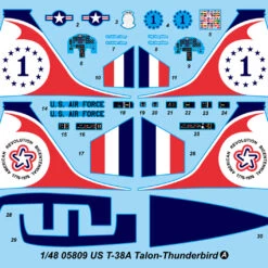 Cheapest π USAF T-38A Talon-Thunderbird 1/48 Trumpeter β 15 Cheapest π USAF T-38A Talon-Thunderbird 1/48 Trumpeter β -megahobby Sales Store 5844d38499ec3 26036.1482432964