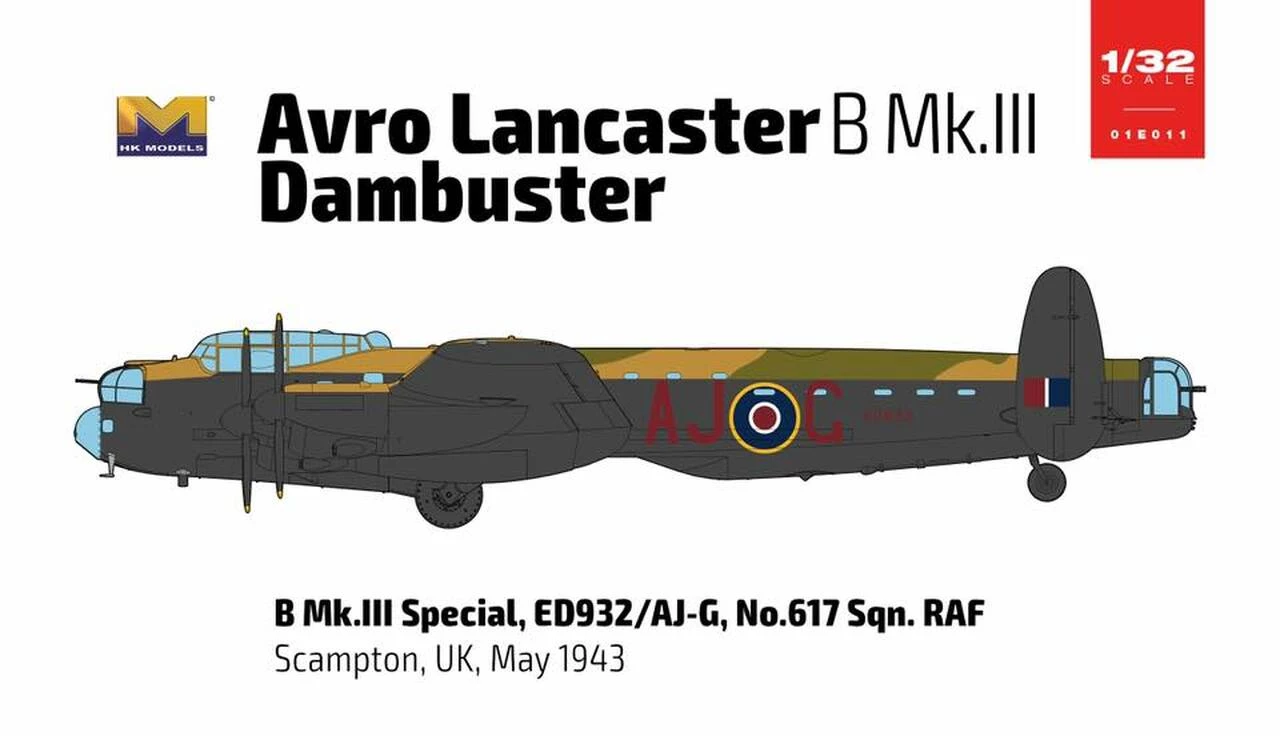 Buy β€οΈ Avro Lancaster B Mk.III "Dambuster" 1/32 HK Models π 3 Buy β€οΈ Avro Lancaster B Mk.III "Dambuster" 1/32 HK Models π - Image 3