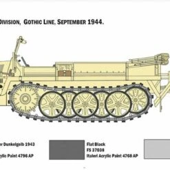 Best Sale 😍 SdKfz 10 Demag D7 Halftrack w/German Paratroopers (4) 1/35 Italeri ✔️ -megahobby Sales Store 5 59903.1556282948