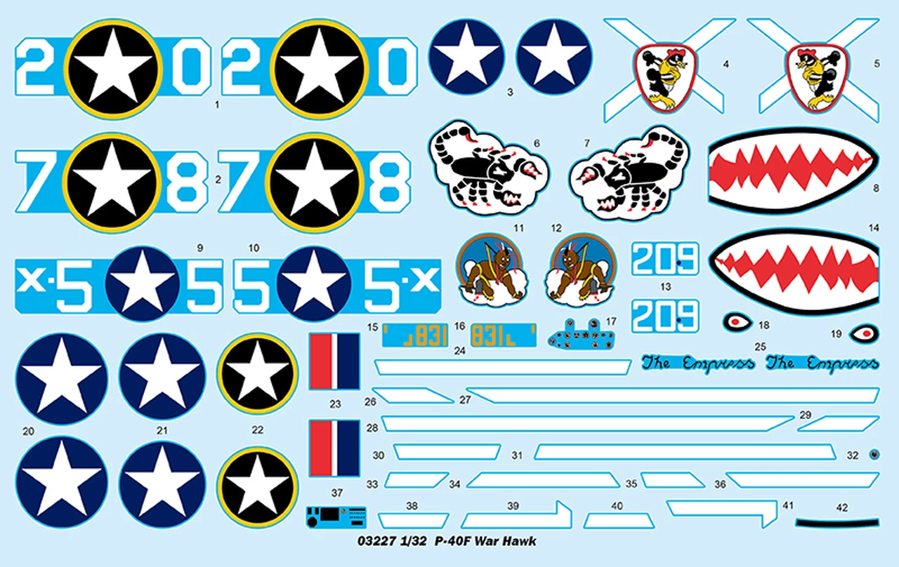 Promo π P-40F Warhawk 1/32 Trumpeter π 14 Promo π P-40F Warhawk 1/32 Trumpeter π - Image 14