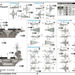 Top 10 😍 USS Constellation CV-64 Aircraft Carrier 1/700 Trumpeter 🤩 -megahobby Sales Store 5c00f5112d9f8 03347.1551275656