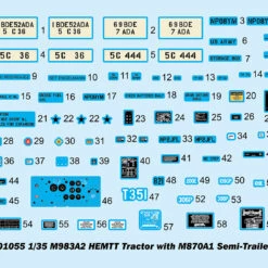 Best Sale 😀 M983A2 HEMTT Tractor & M870A1 Semi-Trailer 1/35 Trumpeter 💯 -megahobby Sales Store 5c2885f370882 03611.1553612993
