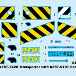 Flash Sale 🤩 Russian KZKT-7428 Transporter & KZKT-9101 Semi-Trailer 1/35 Trumpeter 🔥 -megahobby Sales Store 5c77aab3cb602 63082.1557852063