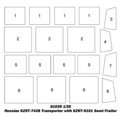 Flash Sale 🤩 Russian KZKT-7428 Transporter & KZKT-9101 Semi-Trailer 1/35 Trumpeter 🔥 -megahobby Sales Store 5c77aac2c1b6c 52270.1557852061