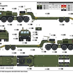 Flash Sale 🤩 Russian KZKT-7428 Transporter & KZKT-9101 Semi-Trailer 1/35 Trumpeter 🔥 -megahobby Sales Store 5c77aac4195ae 00334.1557852058
