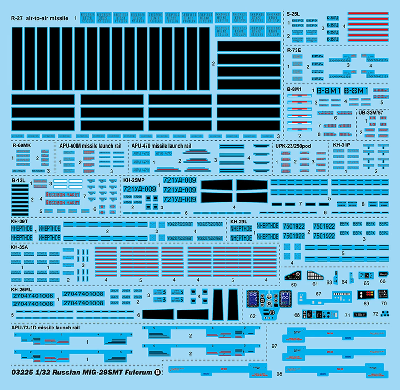Best reviews of π Russian MiG-29SMT Fulcrum 1/32 Trumpeter 𧨠22 Best reviews of π Russian MiG-29SMT Fulcrum 1/32 Trumpeter 𧨠- Image 22