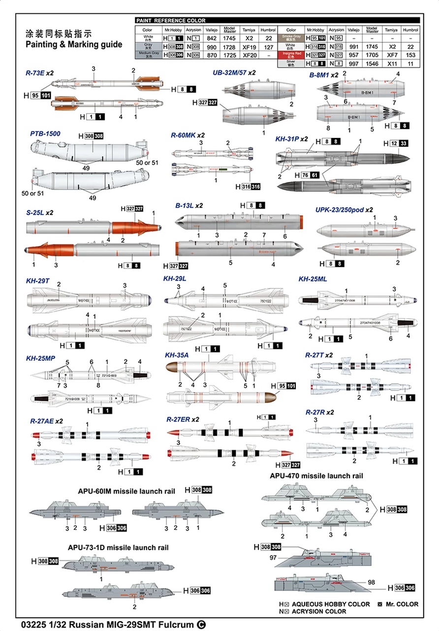 Best reviews of π Russian MiG-29SMT Fulcrum 1/32 Trumpeter 𧨠20 Best reviews of π Russian MiG-29SMT Fulcrum 1/32 Trumpeter 𧨠- Image 20