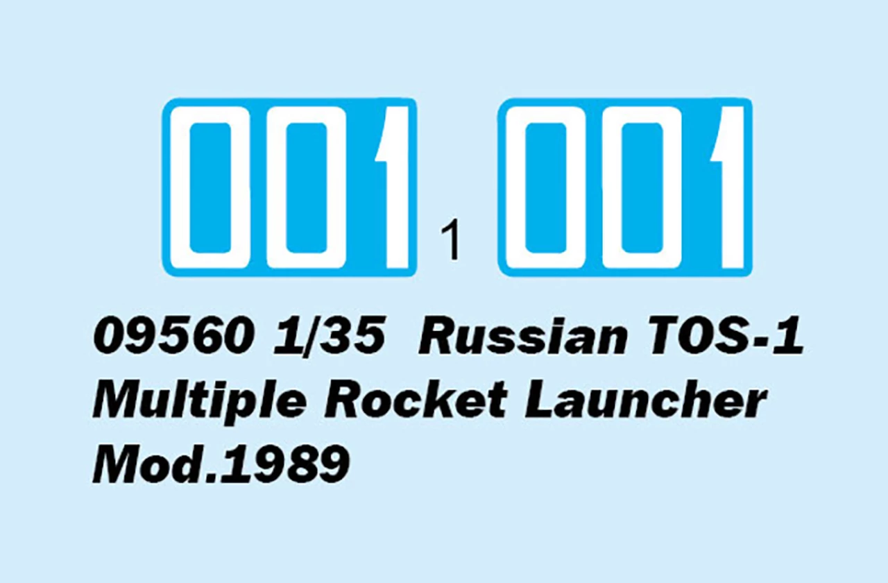 Best deal π Russian TOS-1 Multiple Rocket Launcher Mod.1989 1/35 Trumpeter π― 4 Best deal π Russian TOS-1 Multiple Rocket Launcher Mod.1989 1/35 Trumpeter π― - Image 4