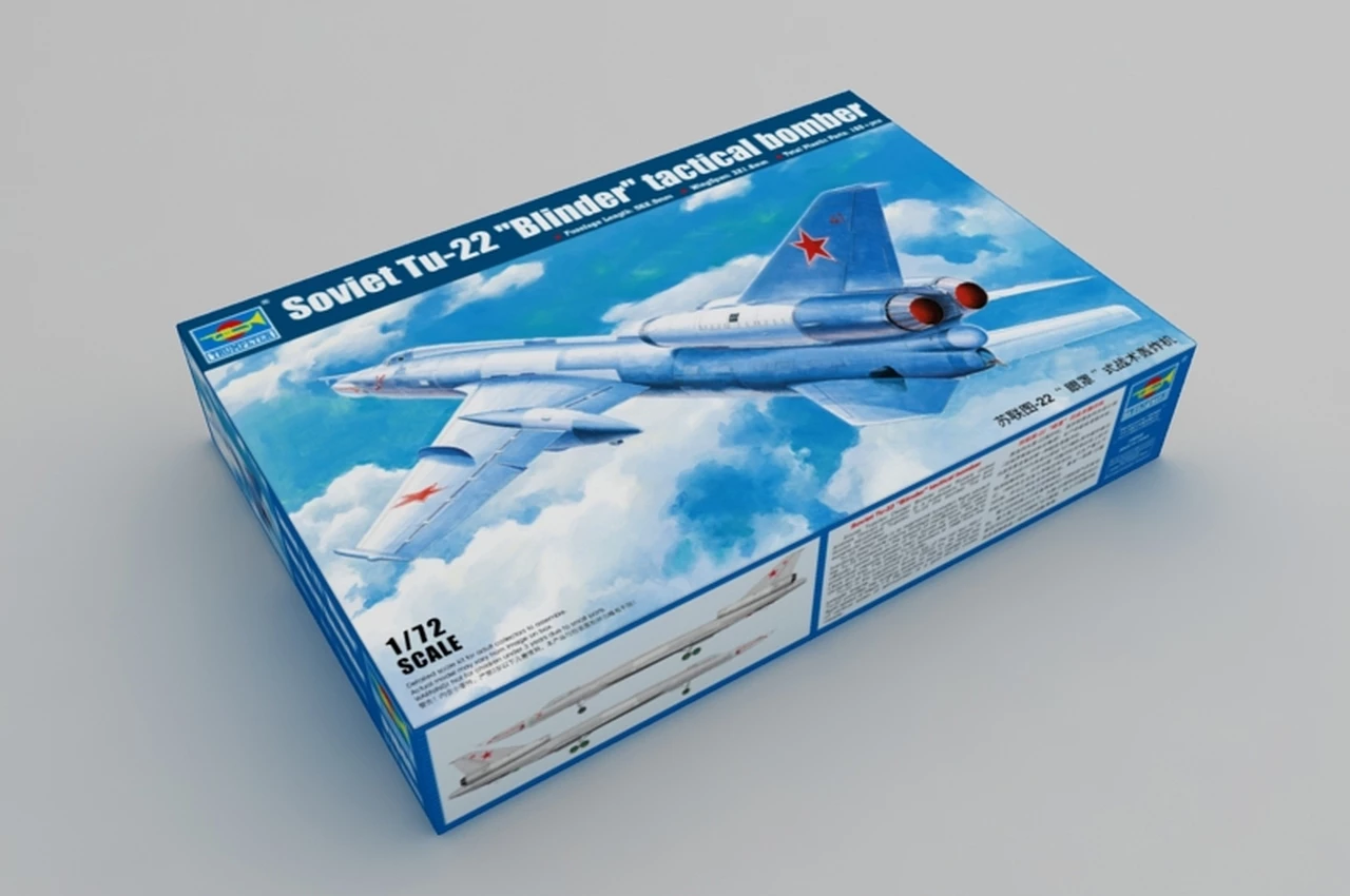 Best Pirce π Soviet Tu-22 'Blinder' Tactical Bomber 1/72 Trumpeter π 2 Best Pirce π Soviet Tu-22 'Blinder' Tactical Bomber 1/72 Trumpeter π - Image 2