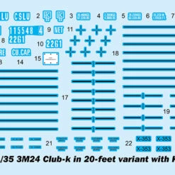 Buy 🌟 3M24 Club-K in 20ft Container Missile System w/Kh-35UE Anti-Ship Cruise Missile 1/35 Trumpeter 🛒 -megahobby Sales Store 603a02728d2da 86836.1623936944