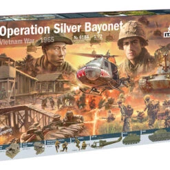 Cheapest ❤️ Operation Silver Bayonet Vietnam War Diorama Set 1/72 Italeri ✨