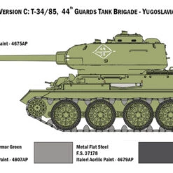 Best Pirce 🔔 T34/85 Medium Tank 1/35 Italeri ⭐ -megahobby Sales Store 6545 profWEB C LR 86135.1548254537