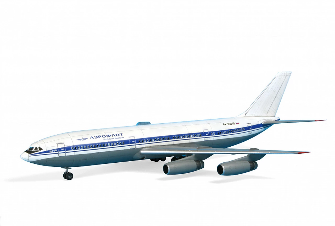 Outlet π― Ilyushin Il-86 Civil Airliner 1/144 Zvezda β€οΈ 4 Outlet π― Ilyushin Il-86 Civil Airliner 1/144 Zvezda β€οΈ - Image 4