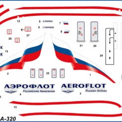 Top 10 ⭐ Airbus A-320 Civil Airliner 1/144 Zvezda 🧨 -megahobby Sales Store 7003 A 320 Decal 49964.1544454515