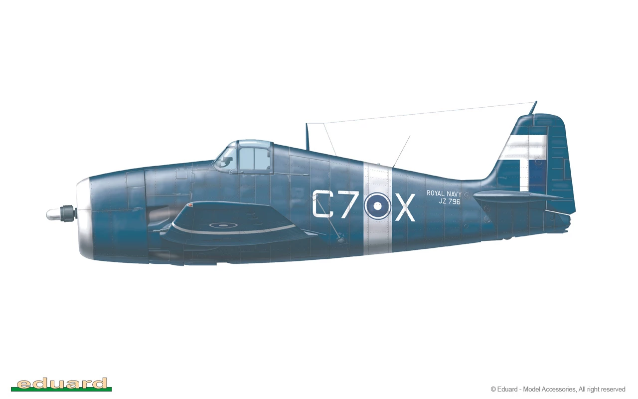 Cheapest β Hellcat MkI/MkII Fighter (Profi-Pack Plastic Kit) 1/72 Eduard π 10 Cheapest β Hellcat MkI/MkII Fighter (Profi-Pack Plastic Kit) 1/72 Eduard π - Image 10