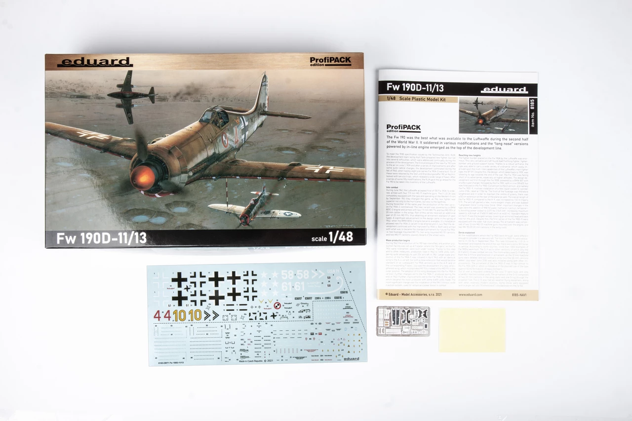 Cheap π WWII Fw 190D-11/13 German Fighter (Profi-Pack Plastic Kit) 1/48 Eduard β 2 Cheap π WWII Fw 190D-11/13 German Fighter (Profi-Pack Plastic Kit) 1/48 Eduard β - Image 2