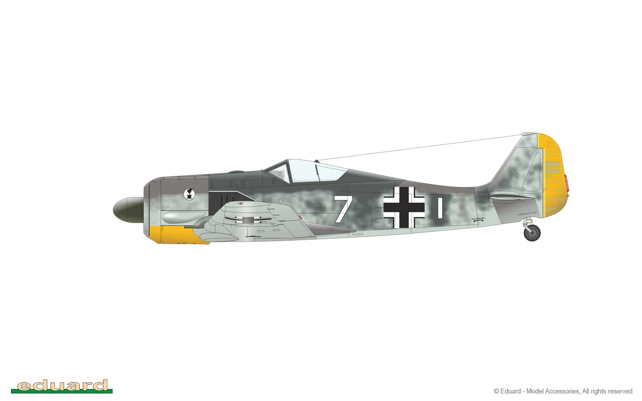 Flash Sale π Fw 190A-2 Fighter (Profi-Pack Kit) 1/48 Eduard π 12 Flash Sale π Fw 190A-2 Fighter (Profi-Pack Kit) 1/48 Eduard π - Image 12