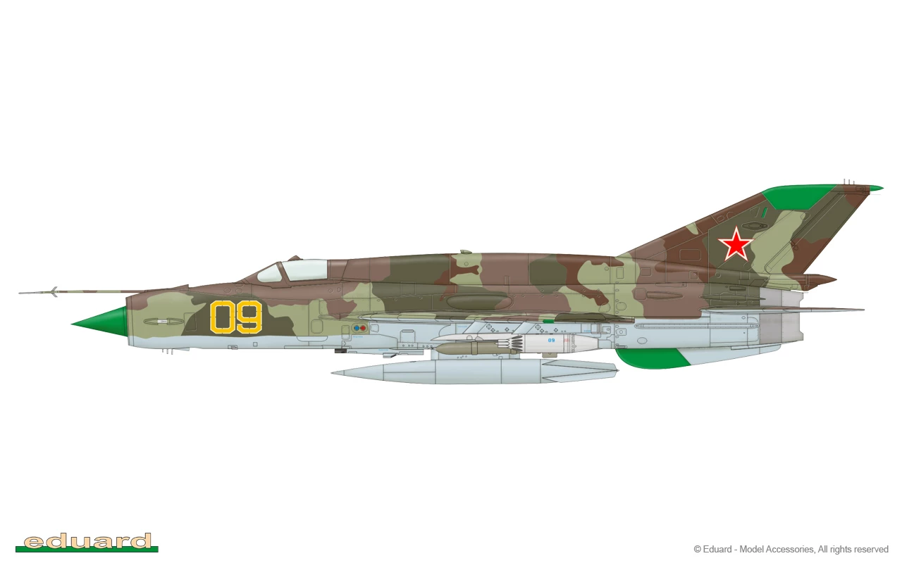Brand new π― MiG-21 SMT Fighter (Profi-Pack Plastic Kit) 1/48 Eduard π 17 Brand new π― MiG-21 SMT Fighter (Profi-Pack Plastic Kit) 1/48 Eduard π - Image 17