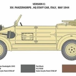 Top 10 👏 WWII Kdf 1 Type 82 Kubelwagen 1/9 Italeri 🤩 -megahobby Sales Store 9 54994.1556279720