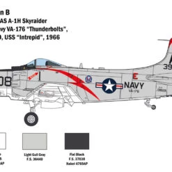Top 10 🛒 Skyraider A-1H USN Fighter/Bomber 1/48 Italeri 💯 -megahobby Sales Store A 1H SKYRAIDER Italeri 2788 3 31615.1576248362