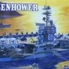 New 🎁 USS CVN-69 Eisenhower Carier 1/800 Academy 🤩