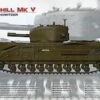 Budget 🛒 Churchill Mk V British Infantry Tank w/95mm/L23 Howitzer Gun 1/35 AFV Club 🔥