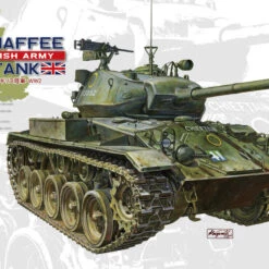 Top 10 🤩 WWII M24 Chaffee British Army Tank 1/35 AFV Club 👏