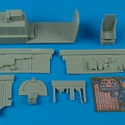 Best Pirce 🌟 P-51B/C Mustang Cockpit Set (For TSM) 1/32 Aires 👍
