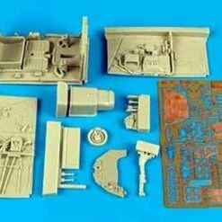 Best Pirce 👏 Messerschmitt Bf-109F2/4 Cockpit Set (For HSG) 1/32 Aires 🎁