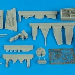 Cheap 😍 Heinkel He-162A Cockpit Set & Wheel Bay (For TAM) 1/48 Aires 🤩