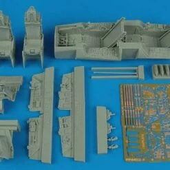 Cheapest 🛒 F-16B MLU Fighting Cockpit Set (For HSG) 1/48 Aires 🤩