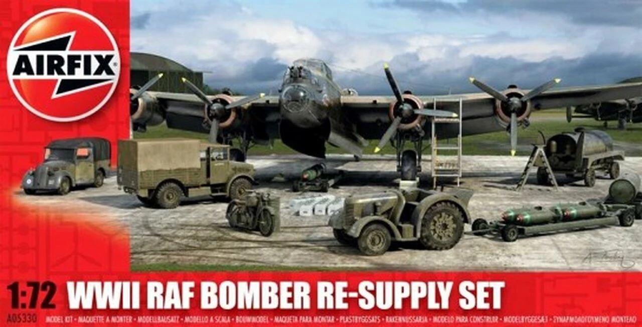 Top 10 π WWII RAF Bomber Re-Supply Set 1/72 Airfix β¨ 1 Top 10 π WWII RAF Bomber Re-Supply Set 1/72 Airfix β¨