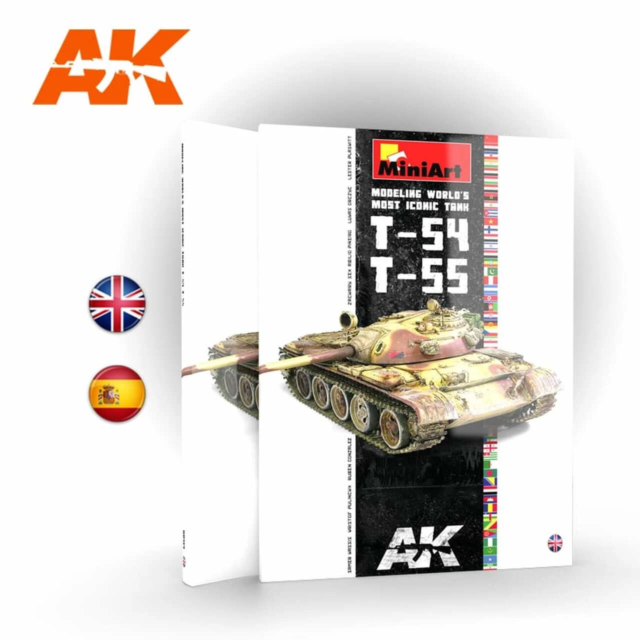 Best Pirce 🧨 T54/T55 Modeling World's Most Iconic Tank Book (Semi-Hardback) AK Interactive ❤️ 1 Best Pirce 🧨 T54/T55 Modeling World's Most Iconic Tank Book (Semi-Hardback) AK Interactive ❤️