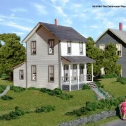 Best deal 🔔 Drinkwater Place (Frame House) HO American Model Builders ⭐