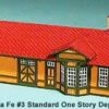 Promo 🔥 Santa Fe #3 Standard 1Story Depot N American Model Builders ⭐