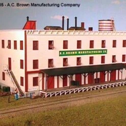 Buy 👍 A.C. Brown Manufacturing Co. 3Story Factory N American Model Builders 💯