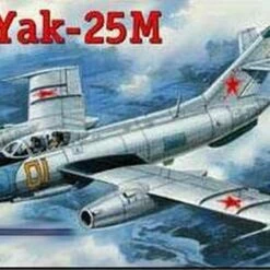 Cheap 🤩 Yak-25M Soviet 2-Seater Fighter 1/72 A-Model 🔔