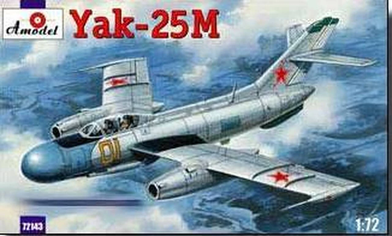 Cheap π€© Yak-25M Soviet 2-Seater Fighter 1/72 A-Model π 1 Cheap π€© Yak-25M Soviet 2-Seater Fighter 1/72 A-Model π