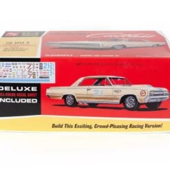 Best Sale 🔥 1964 Olds Cutlass 442 Hardtop 1/25 AMT Models ⭐ -megahobby Sales Store AMT1066 64OldsCutlass442 PKG side2 900x 68950.1634562353