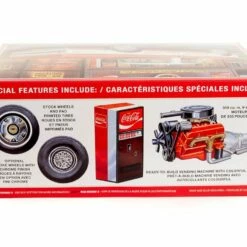 Outlet ✨ 1972 Chevy Pickup Truck w/Coca-Cola Vending Machine and Crates 1/25 AMT Models 🧨 -megahobby Sales Store AMT1231M 72ChevyFleetside CocaCola PKG side1 1080x 24226.1620736505