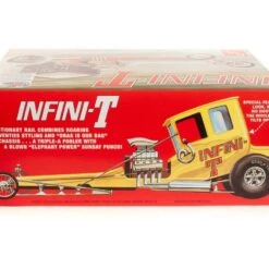 Best deal ✨ Infini-T Longnose Vintage Coupe Show Dragster 1/25 AMT Models ⌛ -megahobby Sales Store AMT1258 Infini TDragster PKG side1 900x 31225.1621868823