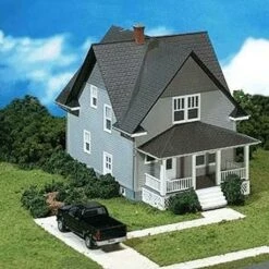 Best reviews of 🌟 Kim's Classic 1920s American Home Kit HO Scale Atlas Trains 💯