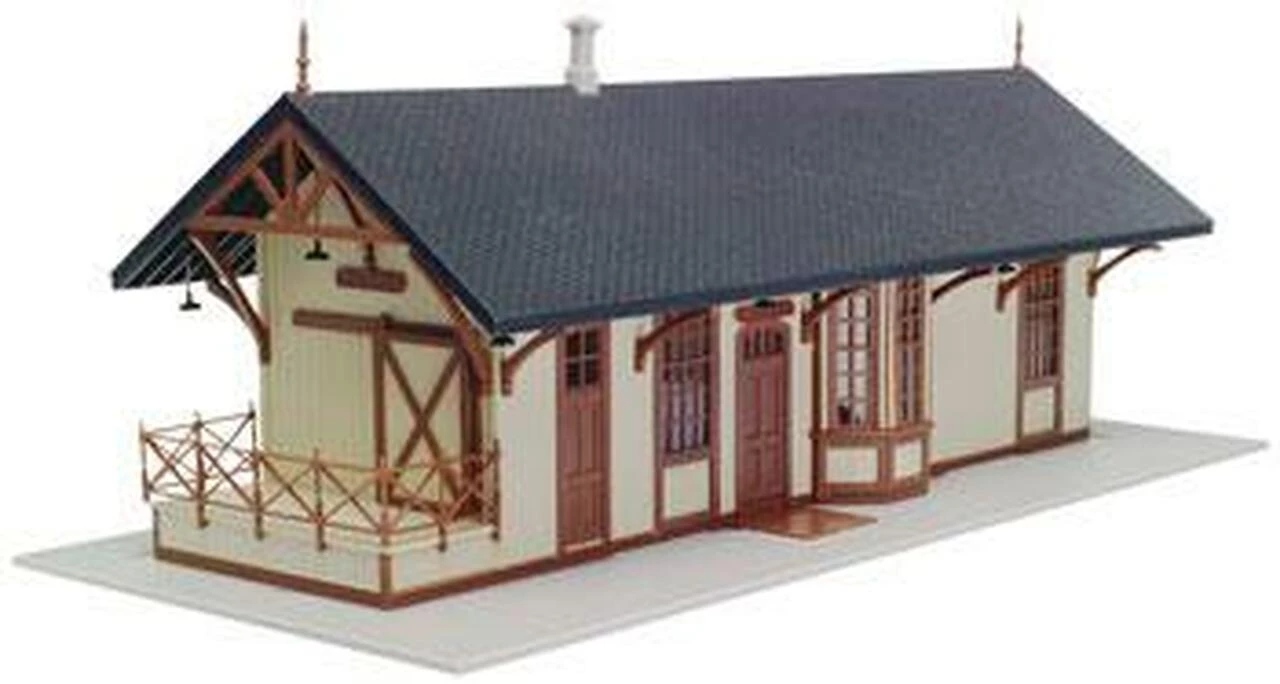 Best deal π 1872 Maywood Train Station Kit (Tan w/Brown Trim) HO Scale Atlas Trains β 1 Best deal π 1872 Maywood Train Station Kit (Tan w/Brown Trim) HO Scale Atlas Trains β