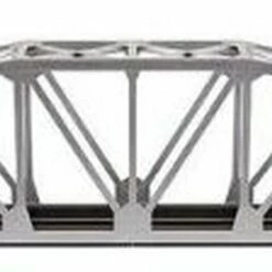Best reviews of 🎉 Code 100 Nickel Silver 18" Silver Through Truss Bridge Kit HO Scale Atlas Trains 🌟