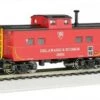 Discount 👏 Delaware & Hudson Northeast Steel Caboose HO Bachmann Trains ⭐