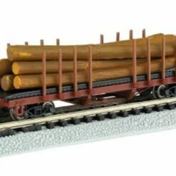 Wholesale 😍 ACF 40' 1935-60 VersioLog Car w/Logs N Bachmann Trains ❤️