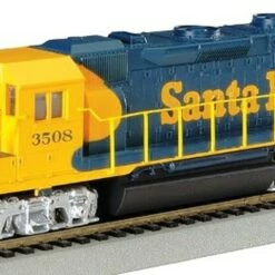Best Pirce 🎁 Santa Fe #3508 (Blue & Yellow) GP40 Diesel Locomotive DCC Equipped HO Bachmann Trains 🤩