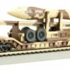 Best Sale 😍 52' Center Depressed Flat Car w/Missile US Army (Desert Camouflage) N Bachmann Trains 🛒