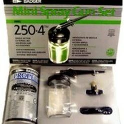 Best deal 🎉 Mini Spray Gun Set Single Action Bottom Feed Badger 😍